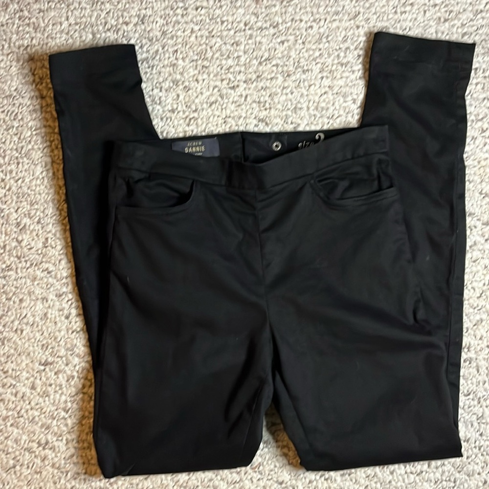 J. Crew Women's Black Dannie Pants
